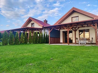 Domki nad Rozlewiskiem - rodzinne domki nad jeziorem